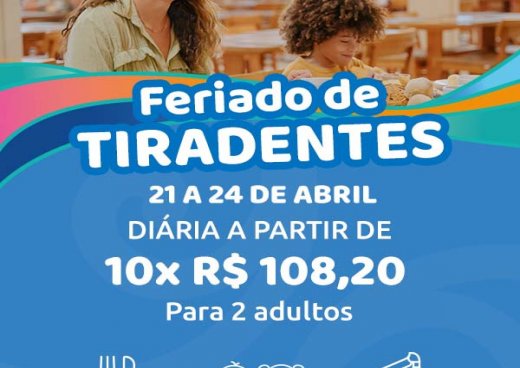 Feriado de Tiradentes do São Pedro Thermas Resort